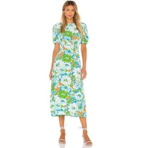 Beline Midi Dress in Gardone Floral